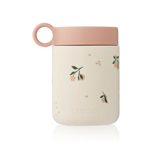 LIEWOOD - KIAN FOOD JAR PEACH/SEA SHELL