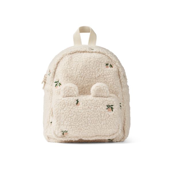 LIEWOOD - ALLAN PILE BACKPACK PEACH/SANDY EMBROIDERY