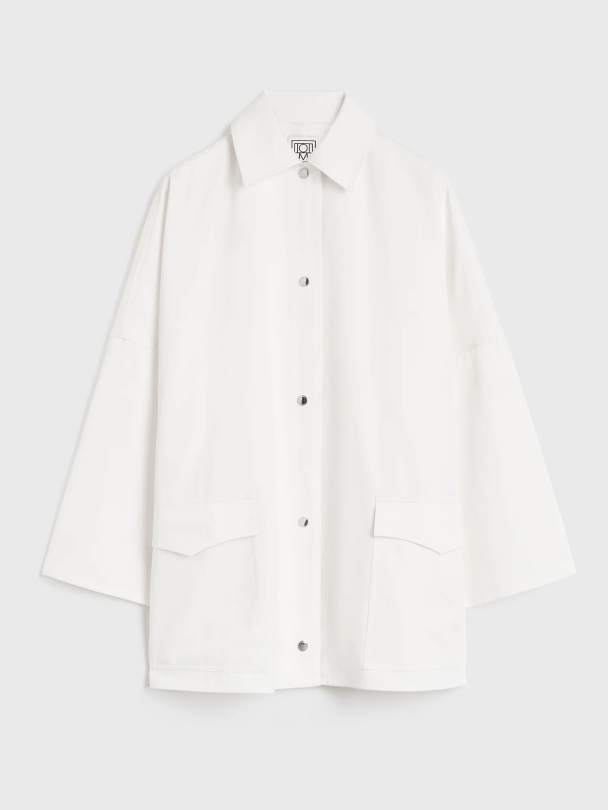 Cotton Twill Overshirt Jacket - Image 3