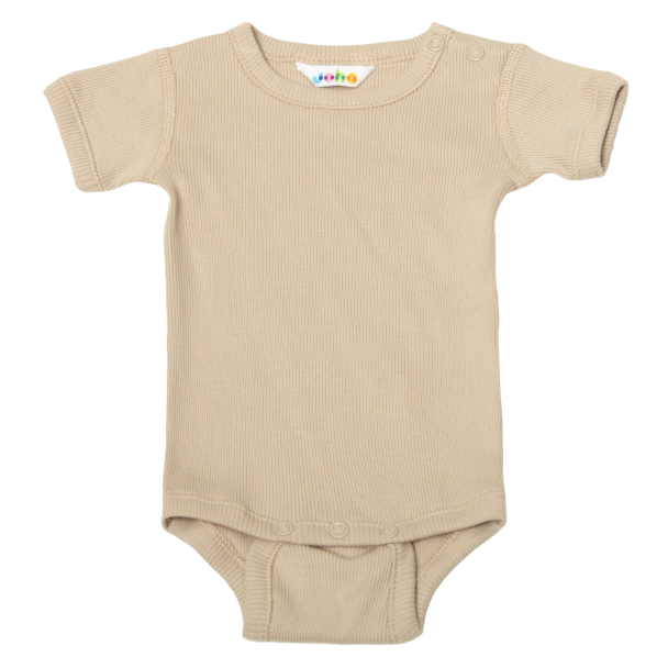 Body T-skjorte Rib - Sand