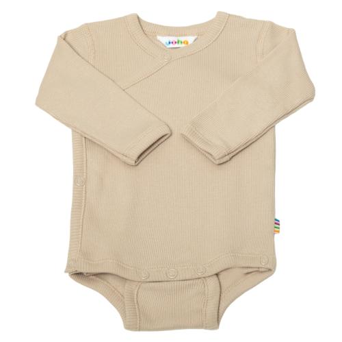 Joha | Omslagsbody Rib - Sand