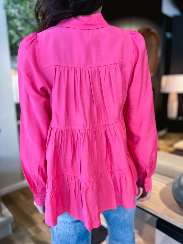 Pala Shirt - Rasberry Sorbet - Image 8