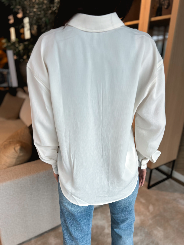 Parrot Shirt - Whisper White  - Image 7