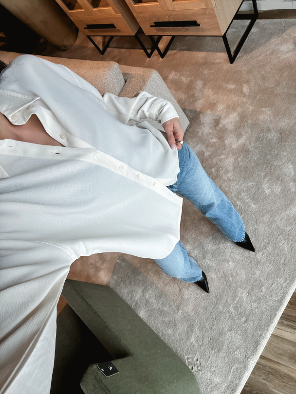 Parrot Shirt - Whisper White  - Image 10