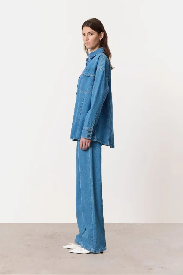 LEVETÉ ROOM Frilla Shirt - Image 5