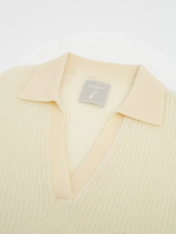 WOOLLAND Krosshø Knitted Sweater - Image 3