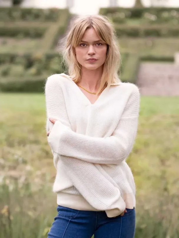 WOOLLAND Krosshø Knitted Sweater - Image 4
