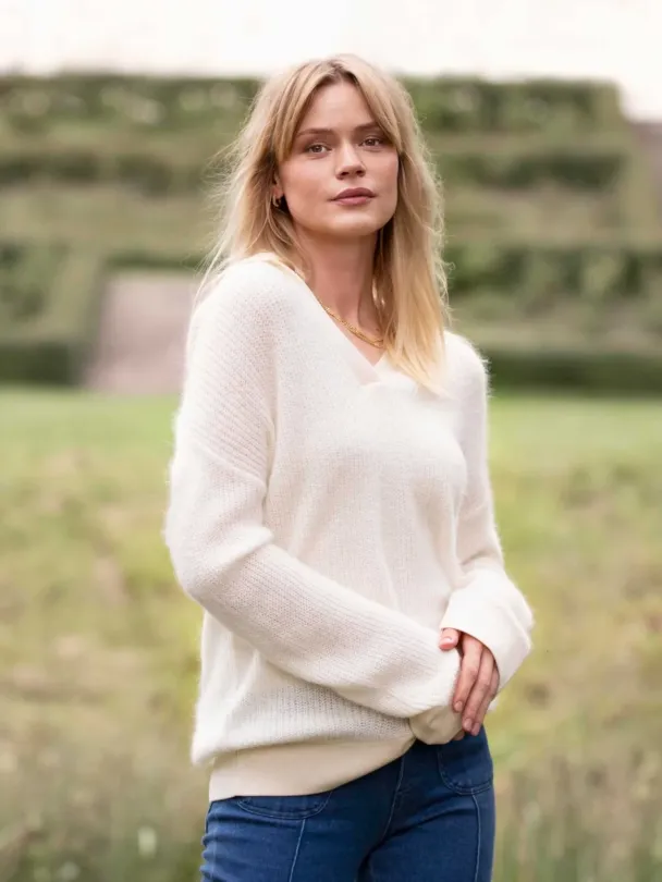 WOOLLAND Krosshø Knitted Sweater - Image 1