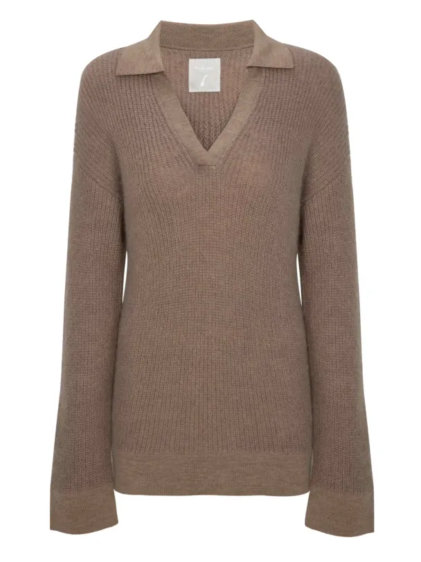 WOOLLAND Krosshø Knitted Sweater - Image 1