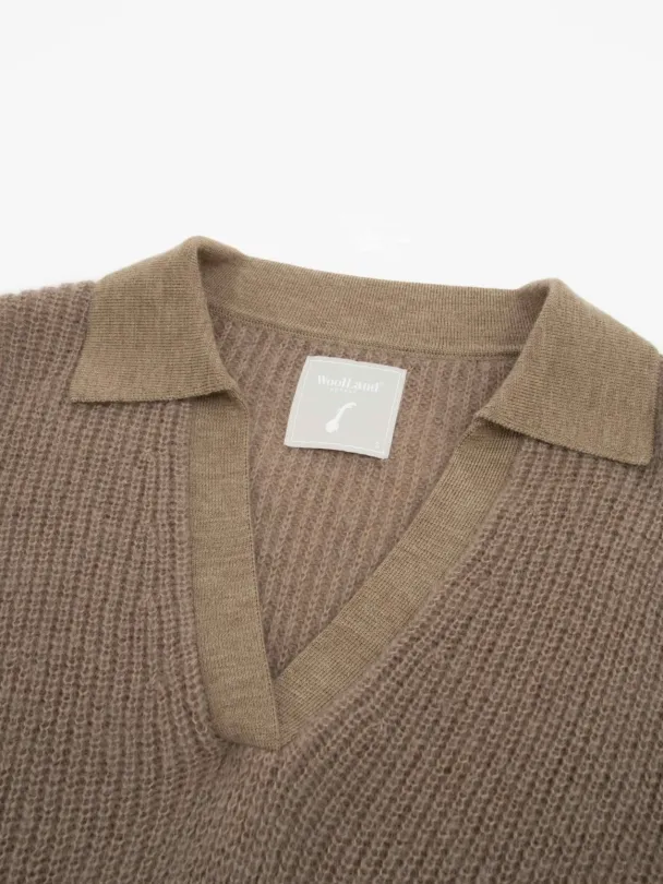 WOOLLAND Krosshø Knitted Sweater - Image 2