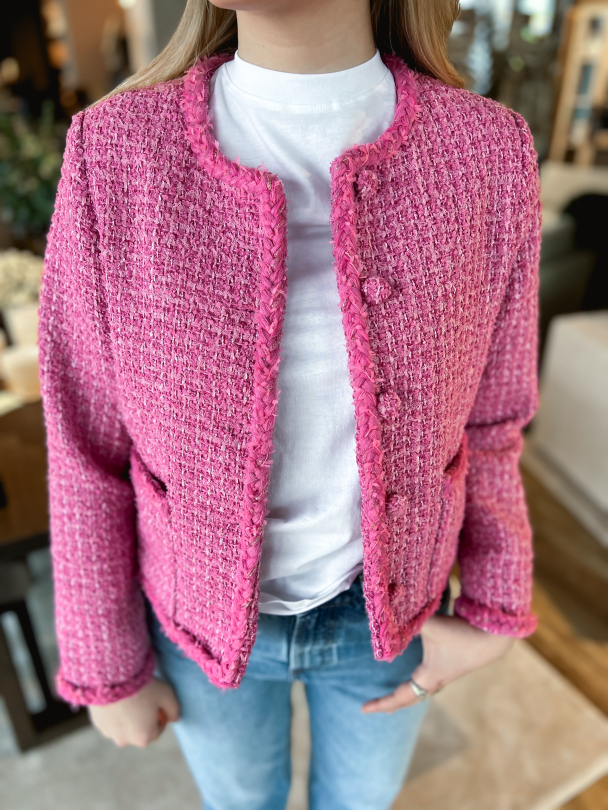Lily Jacket - Fuchsia - Image 1