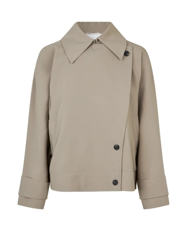 Silvia Trench Jacket - Roasted Cashew  - Image 2
