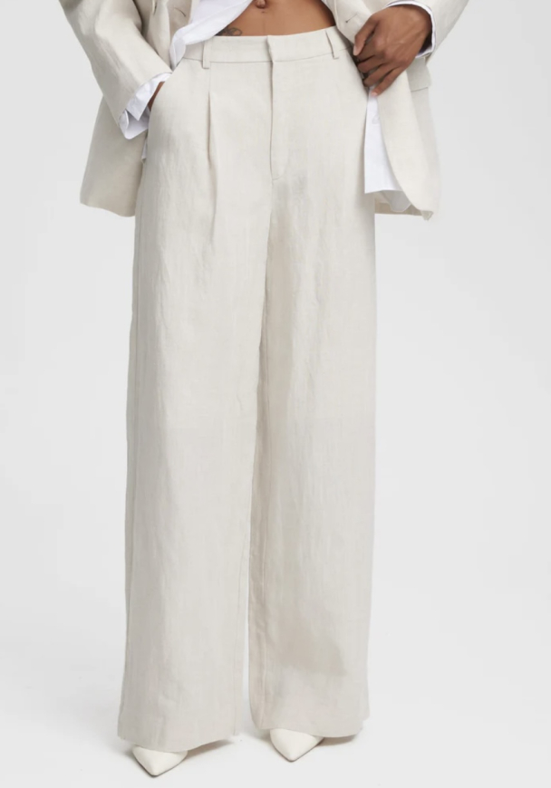 Liza Linen Pants - Tammy Light Sand - Image 4