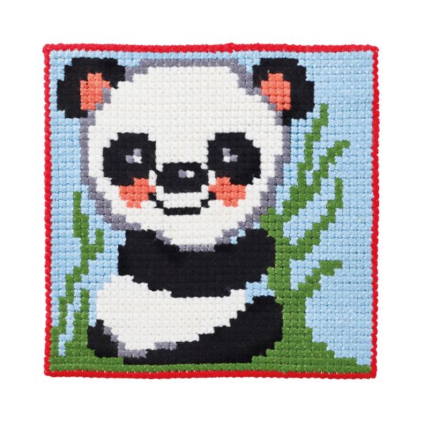 Barnebroderi - Panda