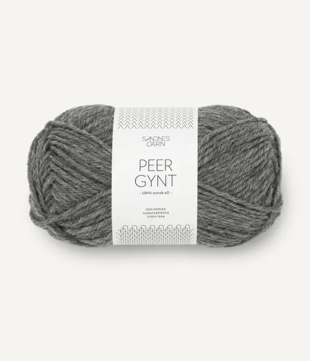 PEER GYNT dark grey melange 1053