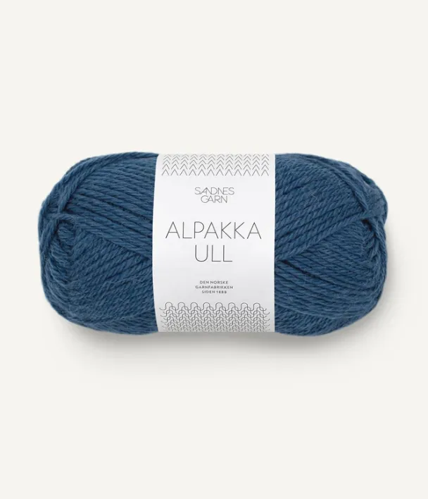 ALPAKKA/ULL mørkblå 6364     