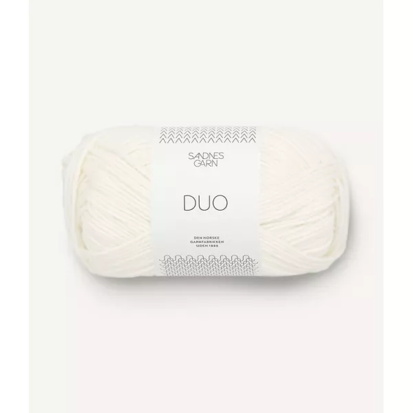 DUO hvit 1002