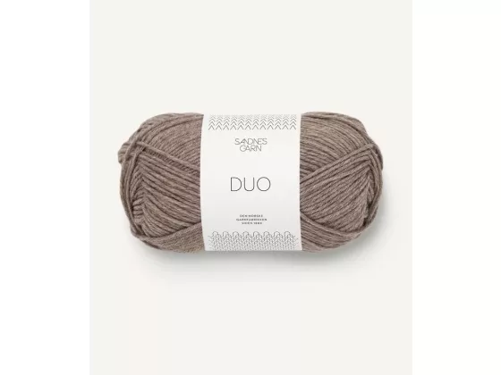 DUO mørk beige melert 2652