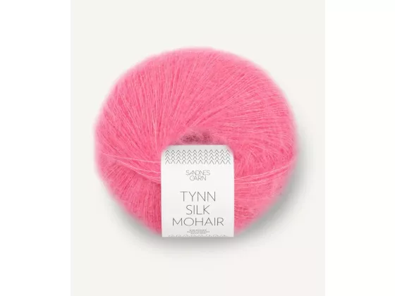 Tynn Silk Mohair 4315 bubblegum pink