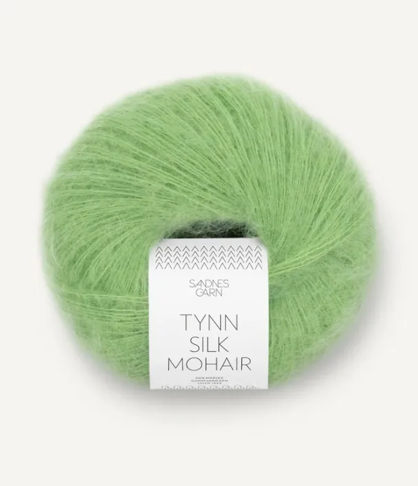 Tynn Silk Mohair spring green 8733
