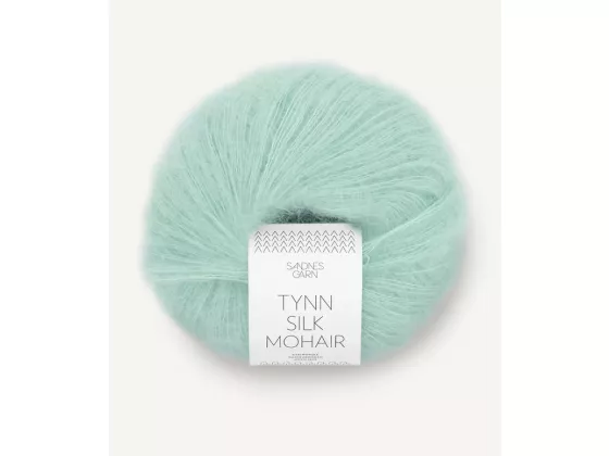Tynn Silk Mohair blå dis 7720