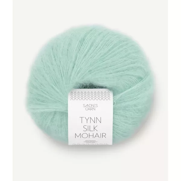 Tynn Silk Mohair blå dis 7720