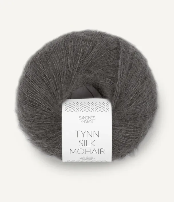 Tynn Silk Mohair bristol black 3800