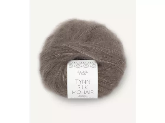 Tynn Silk Mohair eikenøtt 3161