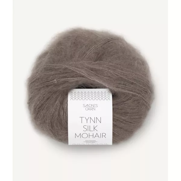 Tynn Silk Mohair eikenøtt 3161