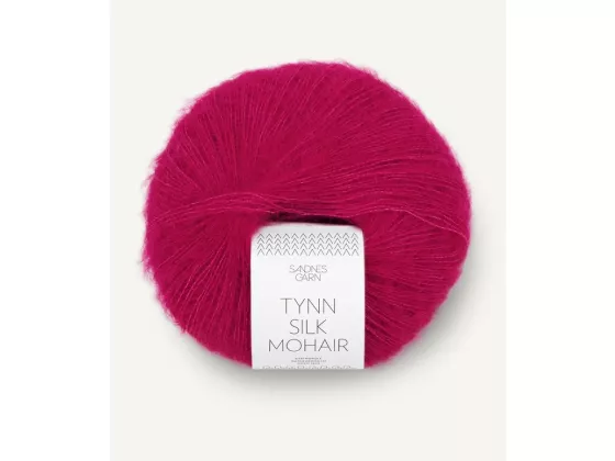 Tynn Silk Mohair Jazzy pink 4600