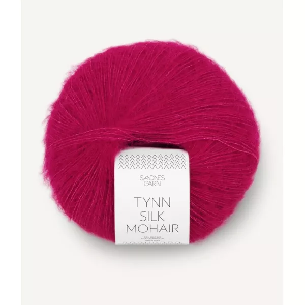 Tynn Silk Mohair Jazzy pink 4600