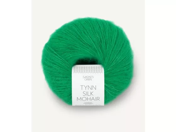 Tynn Silk Mohair Jelly Bean green 8236