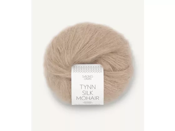 Tynn Silk Mohair Lys Beige 3021