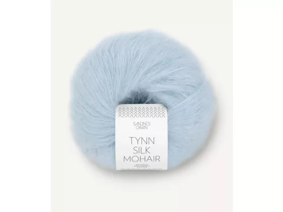 Tynn Silk Mohair lys blå 6012
