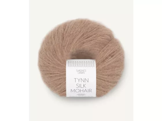 Tynn Silk Mohair lys eikenøtt 3041