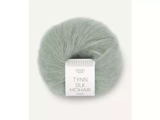Tynn Silk Mohair lys grønn 8521
