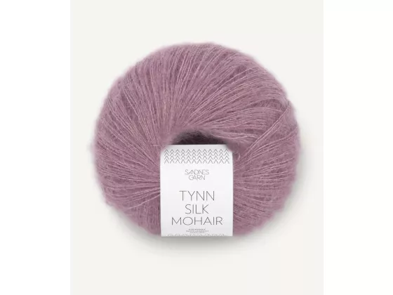 Tynn Silk Mohair Rosa Lavendel 4632