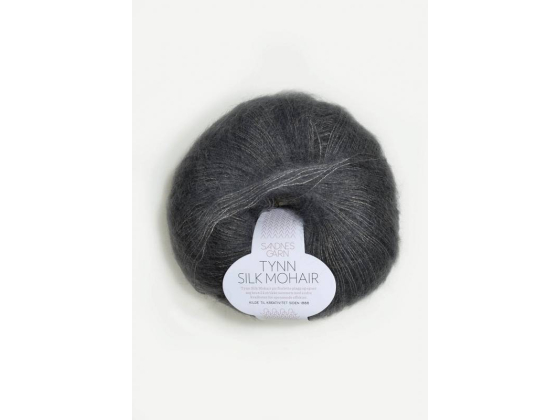 Tynn Silk Mohair Stålgrå 6707