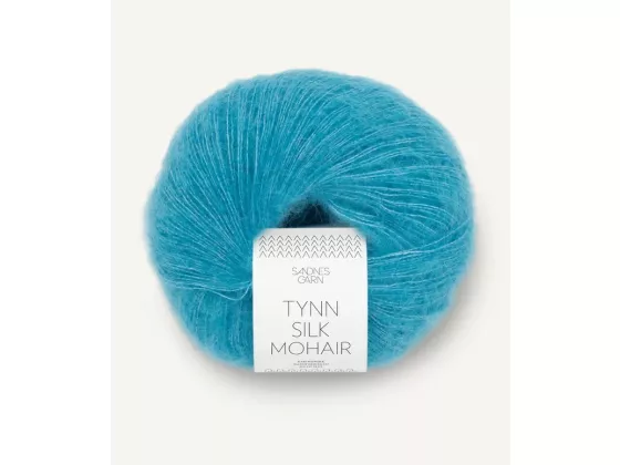 Tynn Silk Mohair turkis 6315 utgår