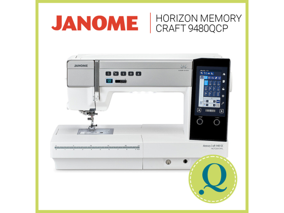 Janome Memory Craft Horizon 9480 QCP 