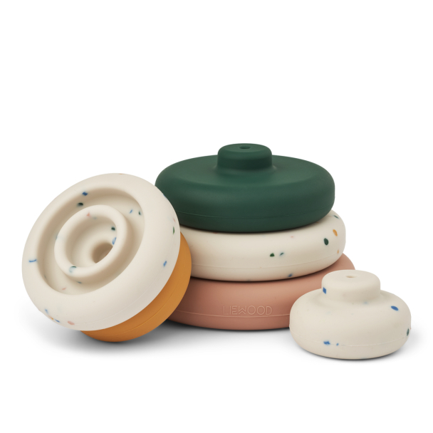 Liewood | Dag Stabletårn - Splash Dots/Sea Shell - Image 2