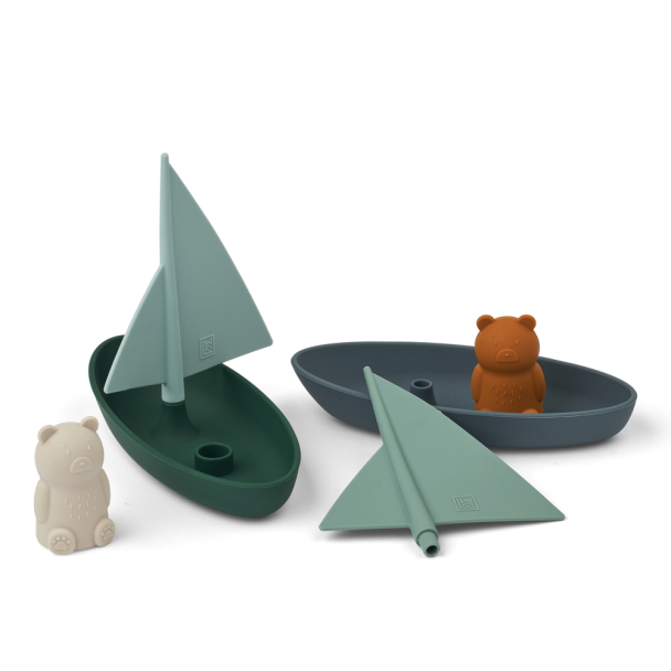 LIEWOOD - ENSLEY BOATS 2-PK WHALE BLUE MULTI MIX - Image 2