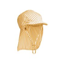 Liewood | Lusio Solhatt - Y/D Stripe Yellow Mellow/Creme