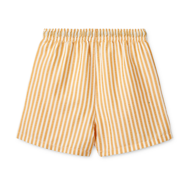 Duke Badeshorts - Stripe Yellow Mellow/Creme - Image 2