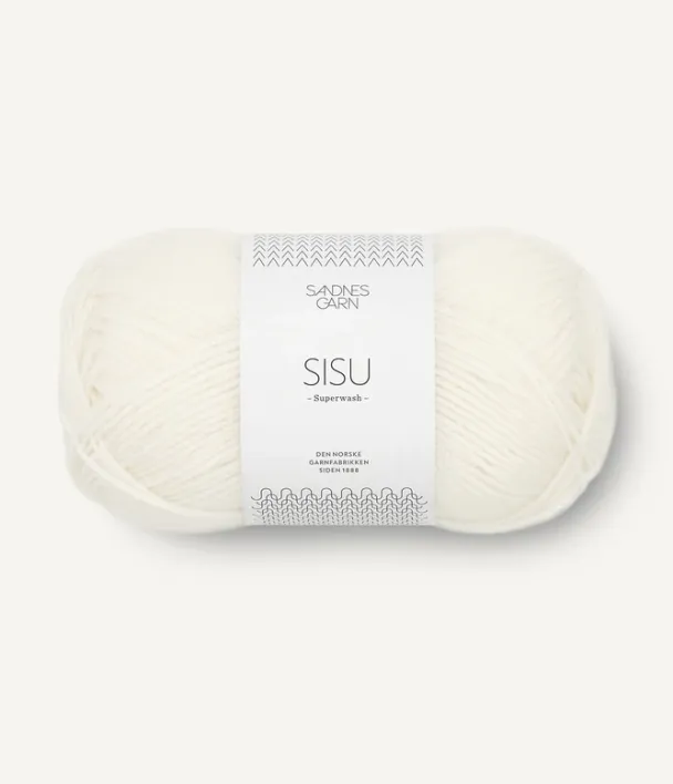 SISU hvit 1002            