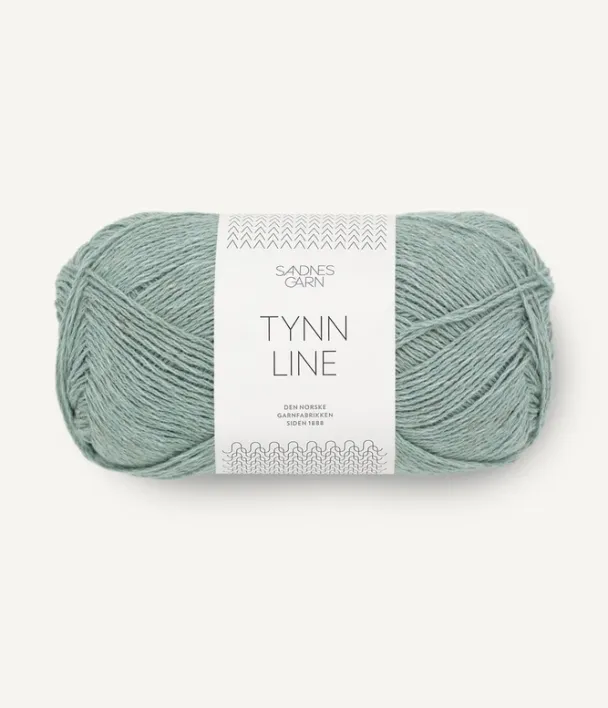 TYNN LINE støvet aqua 6841