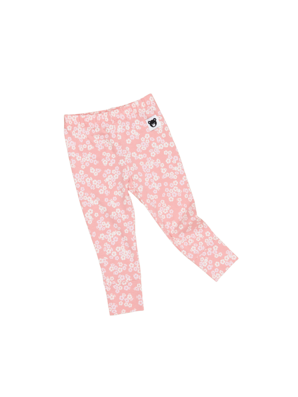 Peek A Boo Bunny Leggings - Dusty Rose - Image 2