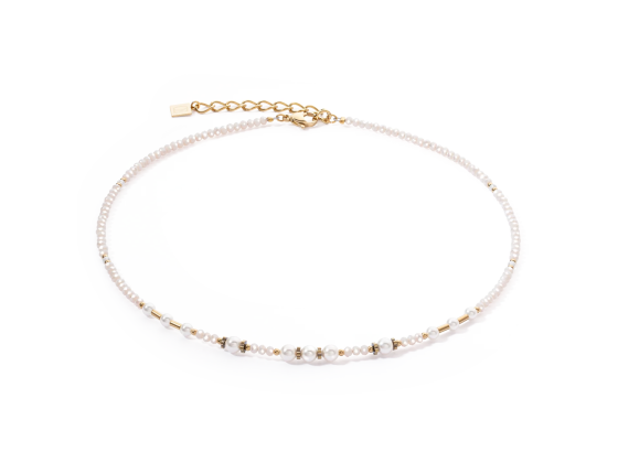 Necklace Little Twinkle Pearl Mix White