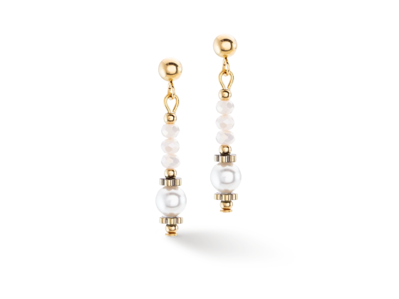 Earrings Little Twinkle Pearl Mix White