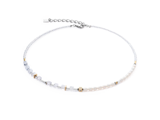 Necklace Princess Fusion Pearls Bicolour